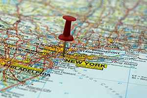 New York - Map Pin
